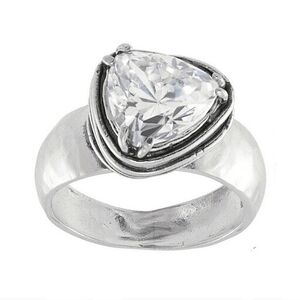 NEW Silpada 925 Sterling Silver Feel Like A Trillion CZ Ring